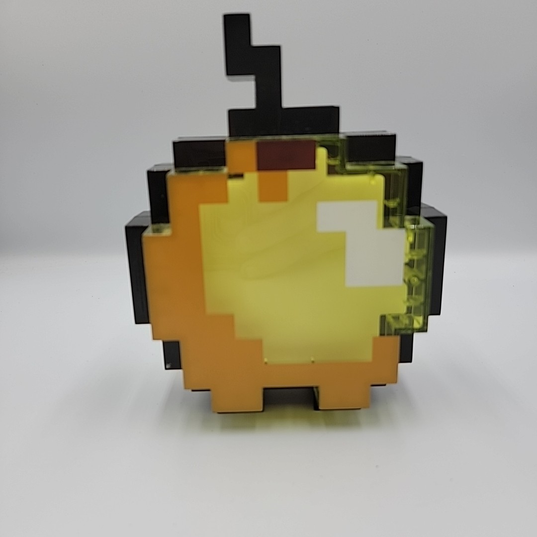 Minecraft Enchanted Light Up Golden Apple Gapple Thinkgeek Mojang Color Changing