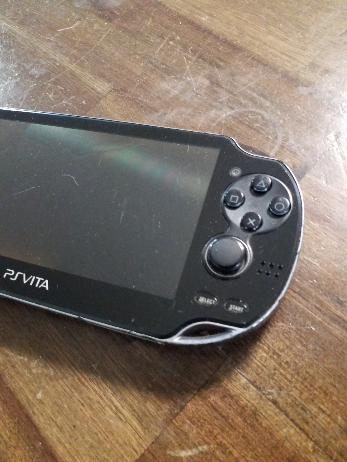 Sony PlayStation Vita PS Vita PCH-1001 OLED Console Black AS-IS FOR REPAIR ONLY