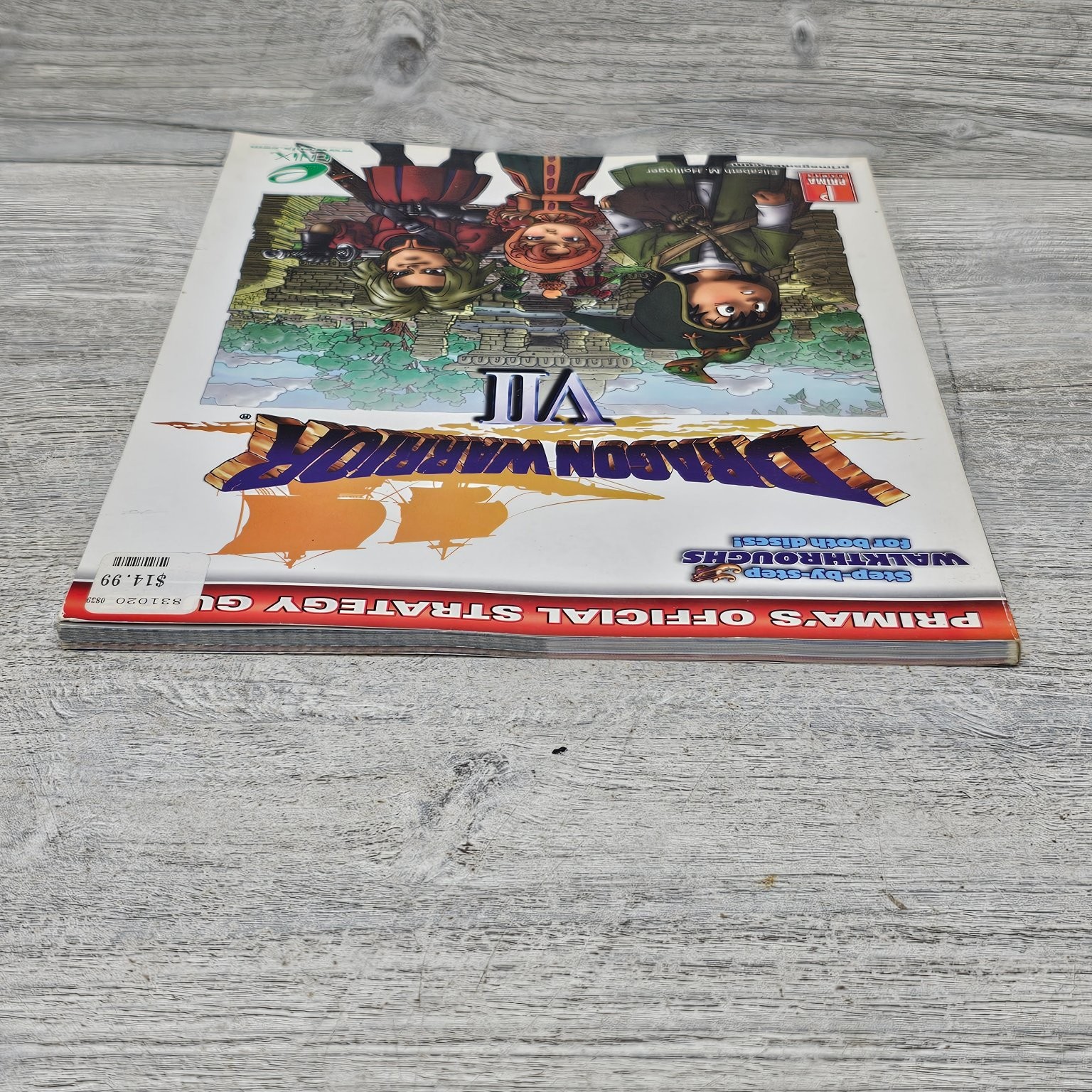 Dragon Warrior VII 7 PlayStation Official Prima Strategy Guide