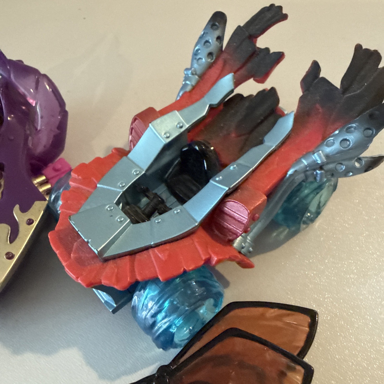 Skylanders SuperChargers Rare Vehicle BUZZ WING Dmg SKY14 Hot Streak Splatter Sp