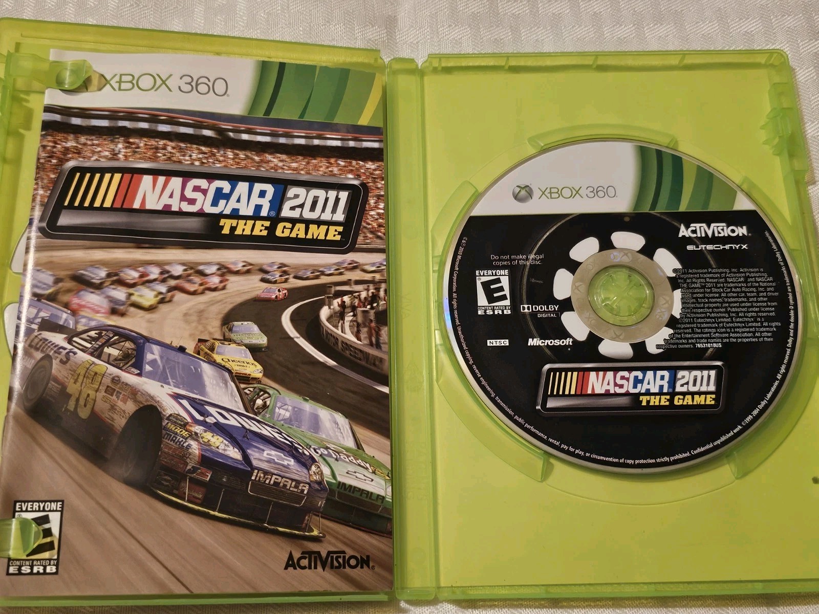 Nascar 2011: The Game – Microsoft Xbox 360 CIB With Manual