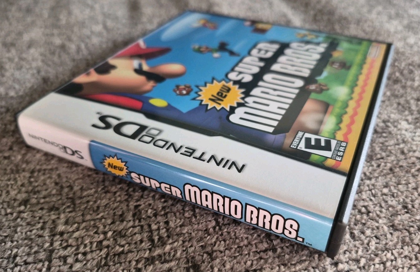 New Super Mario Bros. (Nintendo DS) Complete In Box, Tested & Authentic – USED