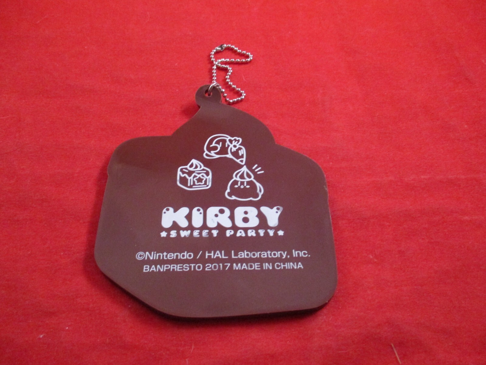 Dessert Kirby Sweet Party Nintendo HAL Banpresto Large Rubber Charm Dangler