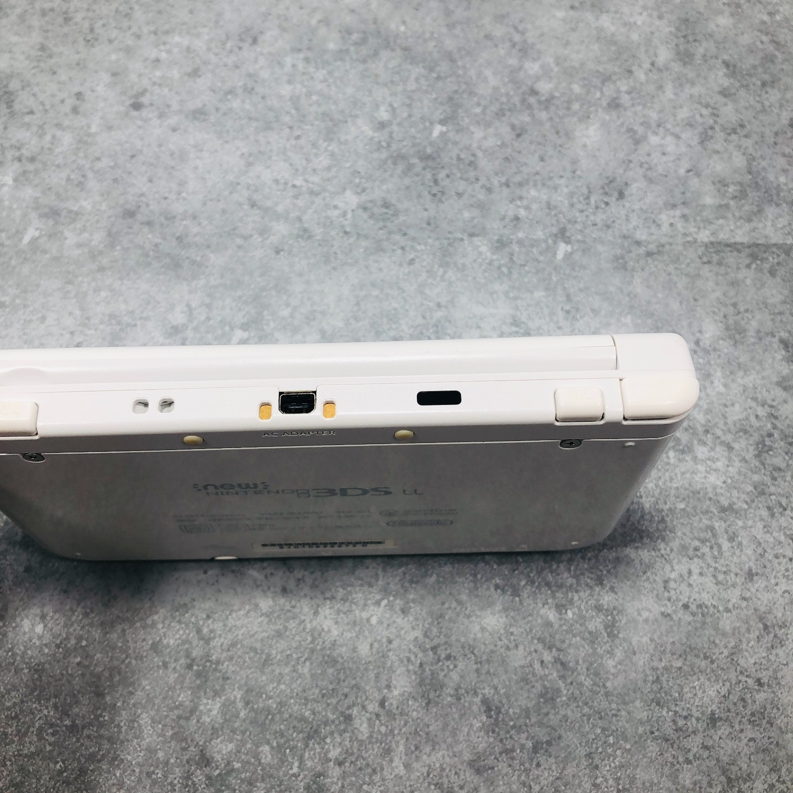 [EX+3] New Nintendo 3DS XL LL Pearl White Console Working Tested Japanese ver
