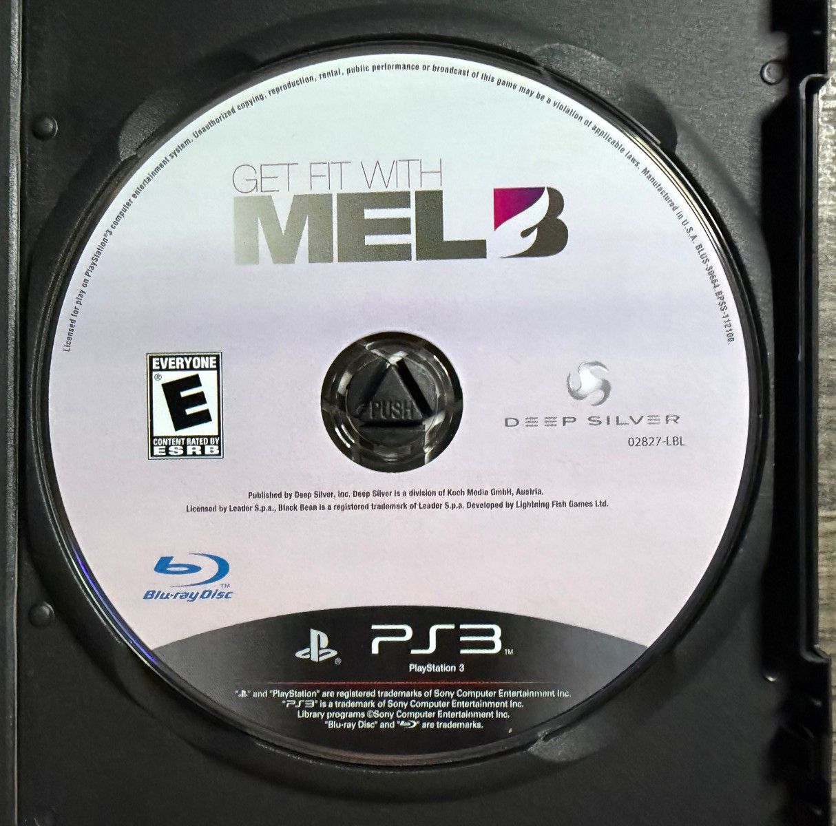 Get Fit With Mel B (DISC ONLY) – Sony PS3 – Deep Silver – Acceptable Condition