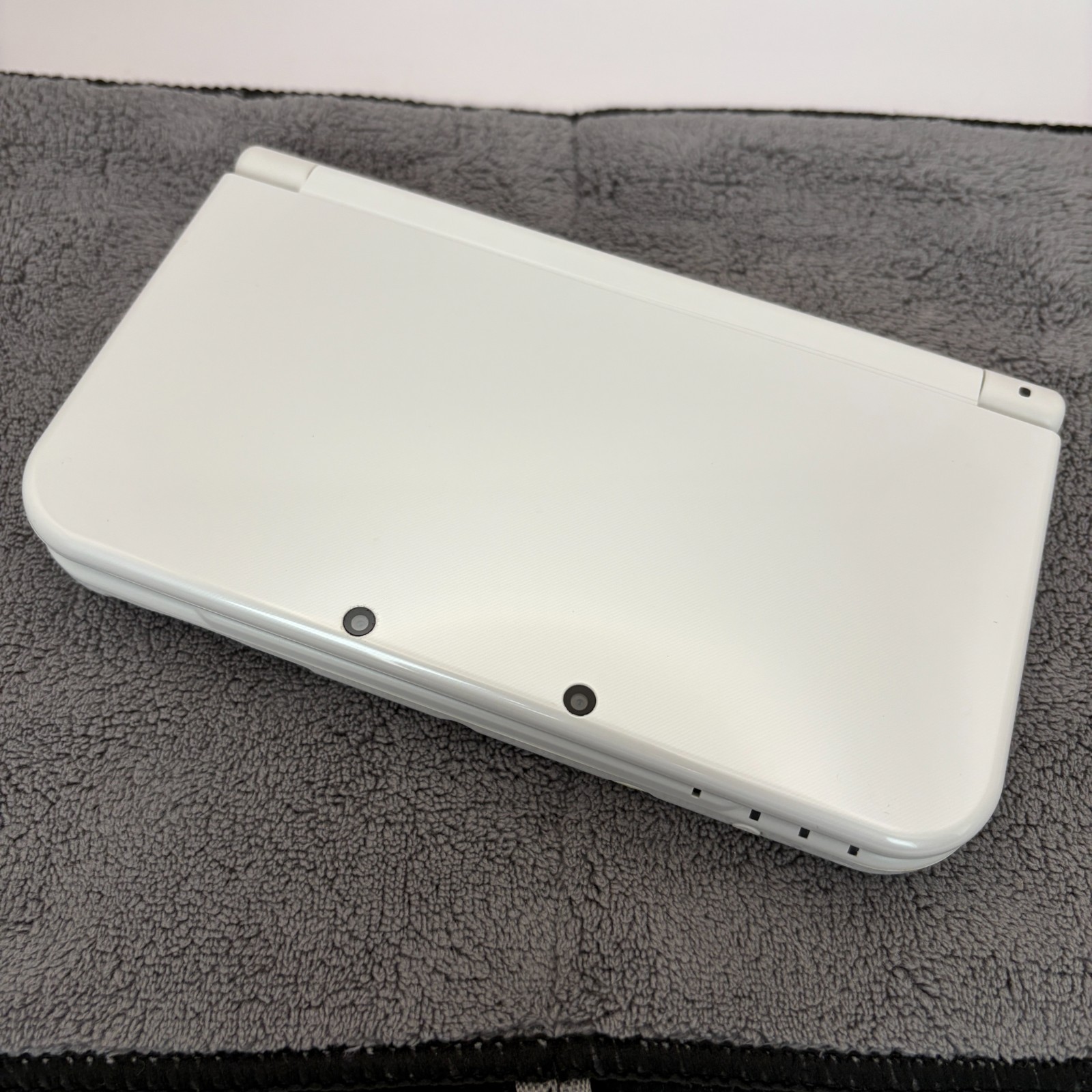 【Excellent5】Nintendo NEW 3DS LL XL Pearl White Mario Game Console From Japan