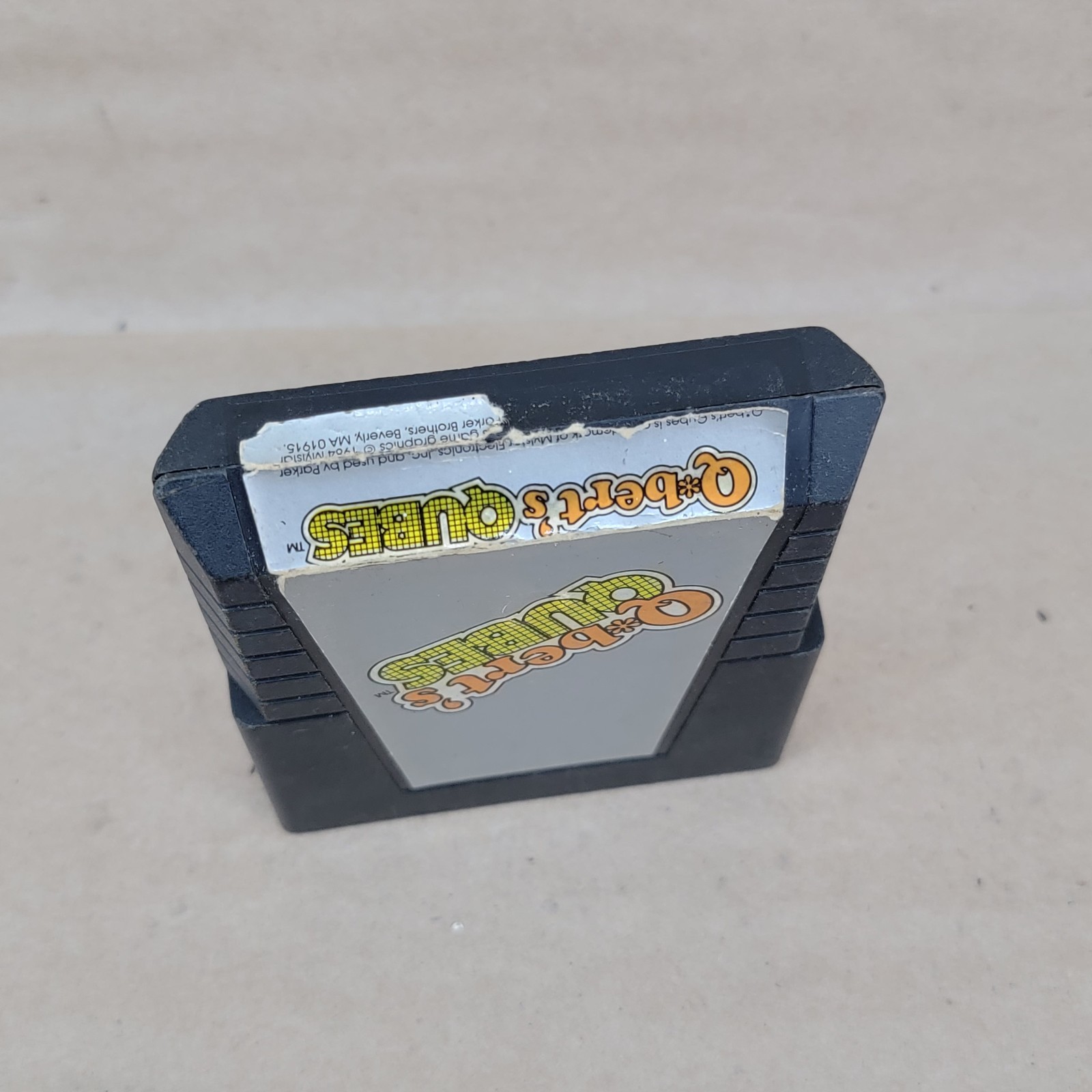 Rare Q*bert’s Qubes Parker Brothers Atari 2600 VCS Cartridge Only UNTESTED