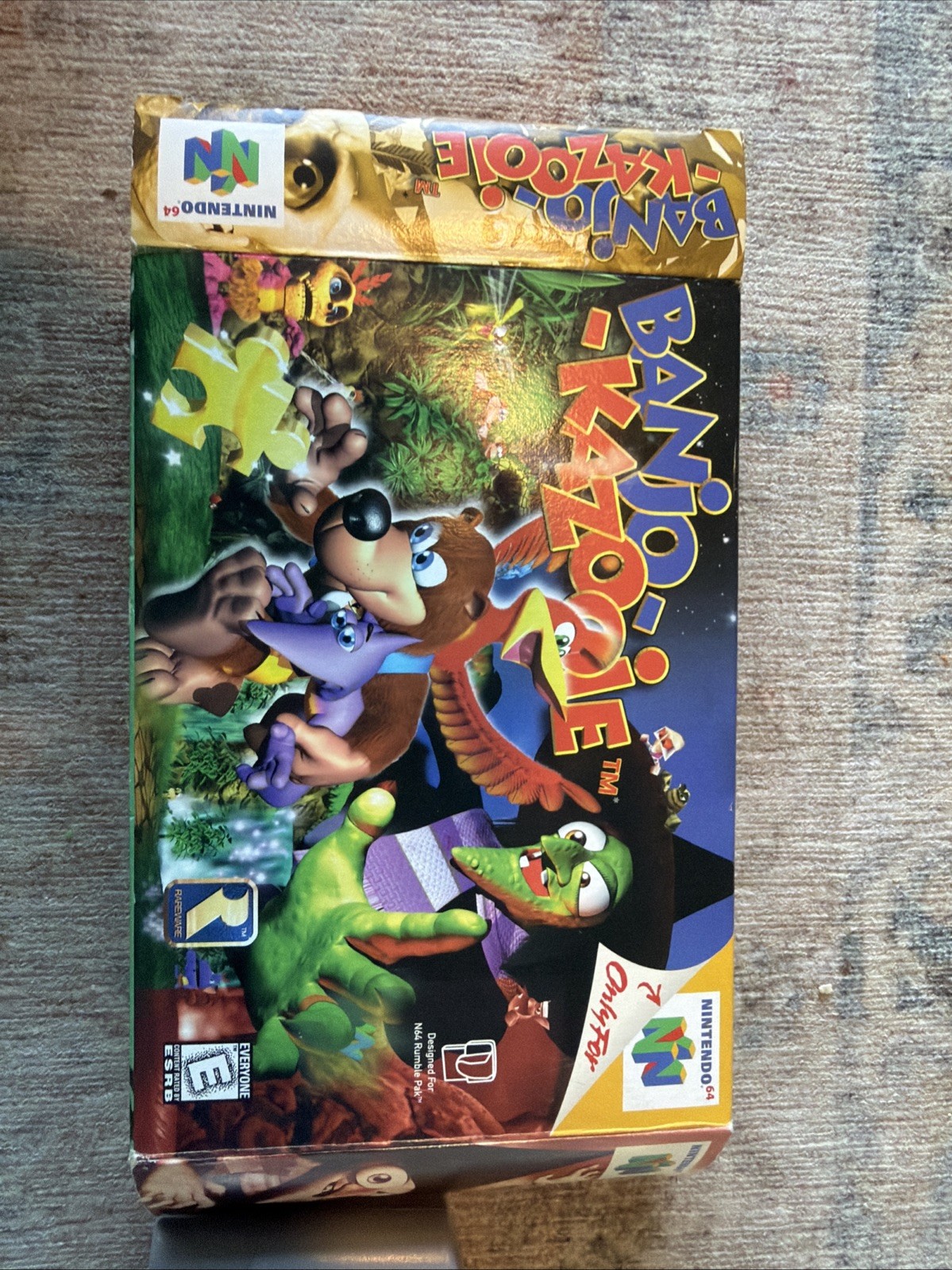 Banjo-Kazooie Nintendo 64 CIB Complete Box Manual N64 Rareware Original 1998