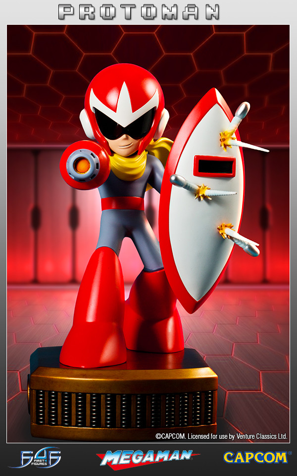 First4Figures Megaman Protoman Regular Edition Mint in Box