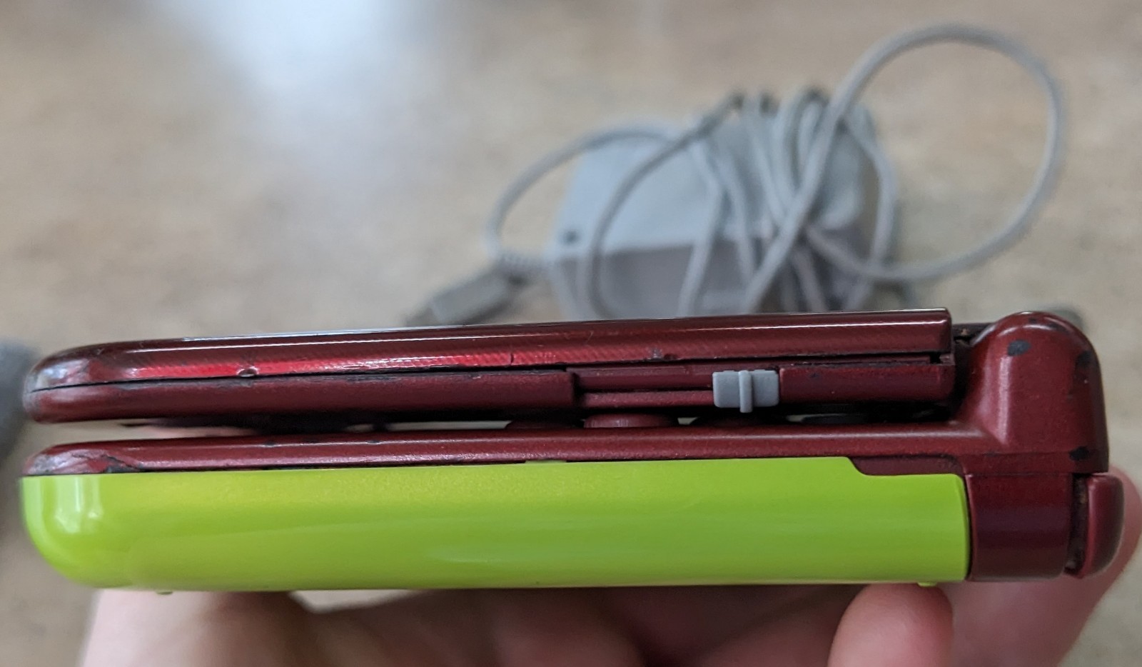 Nintendo New 3DS XL Red – Used w/ Charger – Read