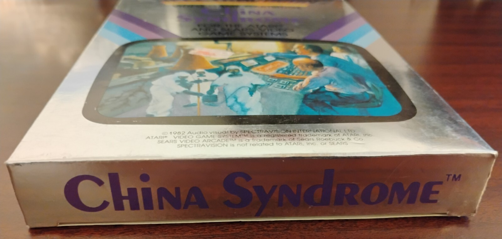 China Syndrome for Atari 2600 Complete In Box CIB Great Shape Tested