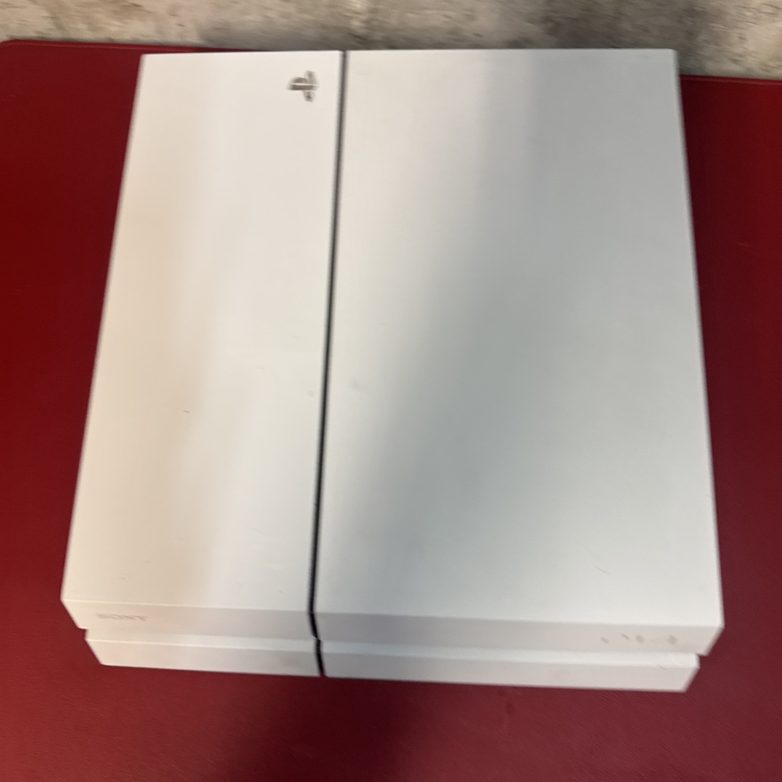 Sony PS4 Glacier White 500GB Console Only FW 10.71 Low Firmware Tested Working