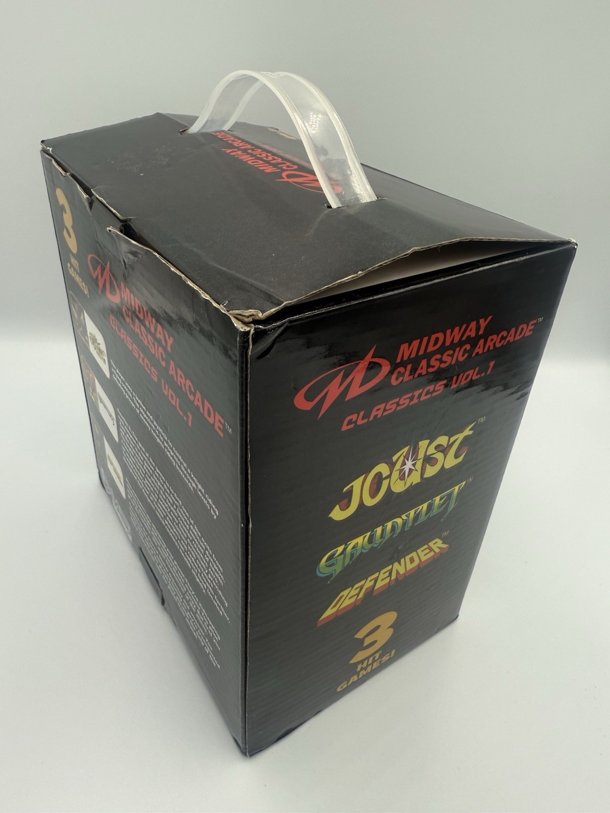 Midway Classic Arcade Classics Vol. 1 Microconsole, Composite RCA, Joust Gauntl…