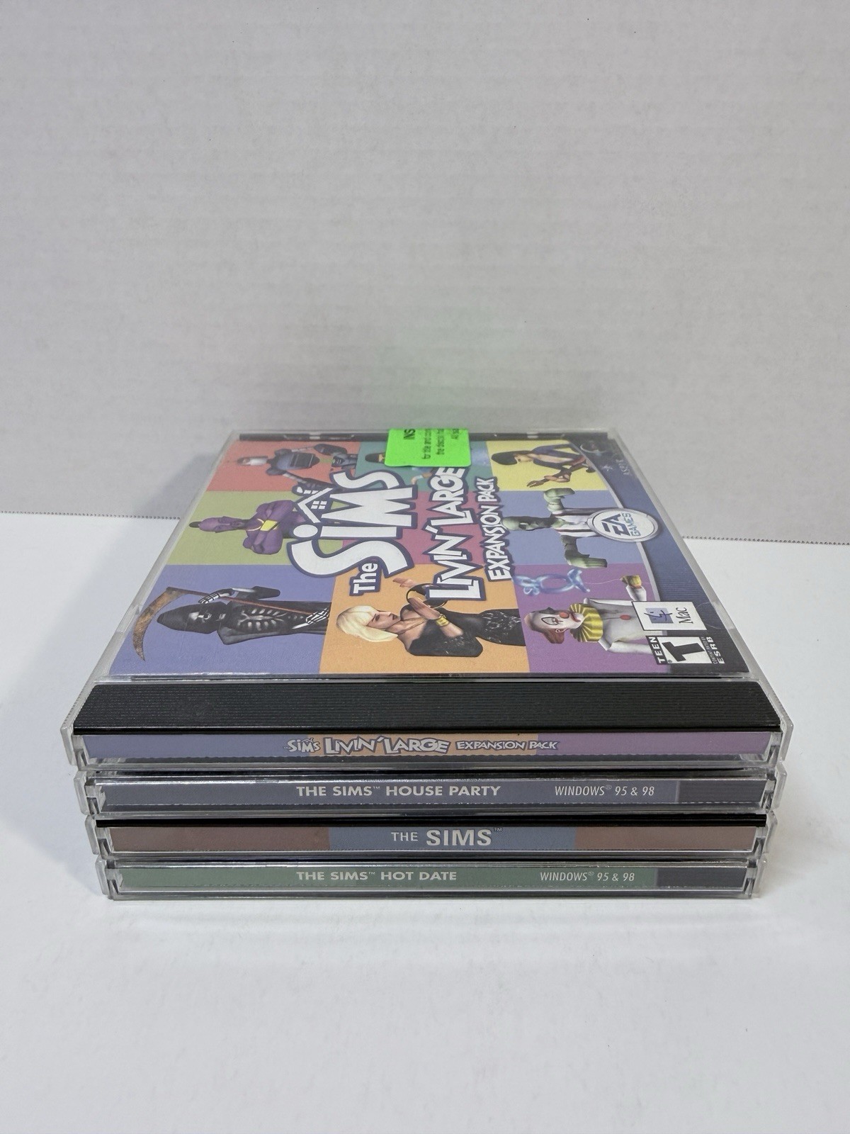 The Sims Series Expansion Packs Lot 4 PC Games Livin Large House Party Hot Date