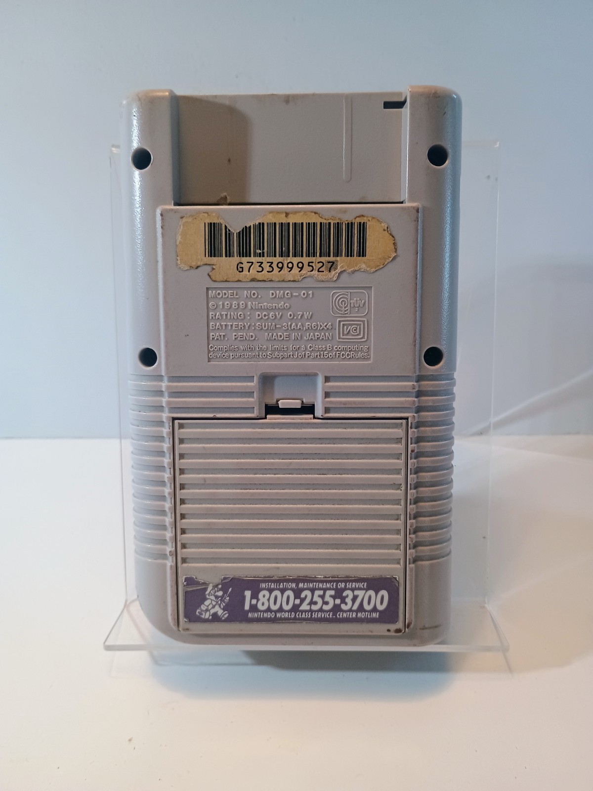 Nintendo Game Boy Console Works SCREEN ISSUE **SEE PHOTOS**