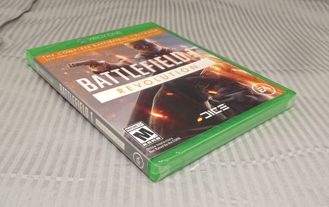 Battlefield 1 Revolution Standard Edition – Xbox One Plays On Series X New