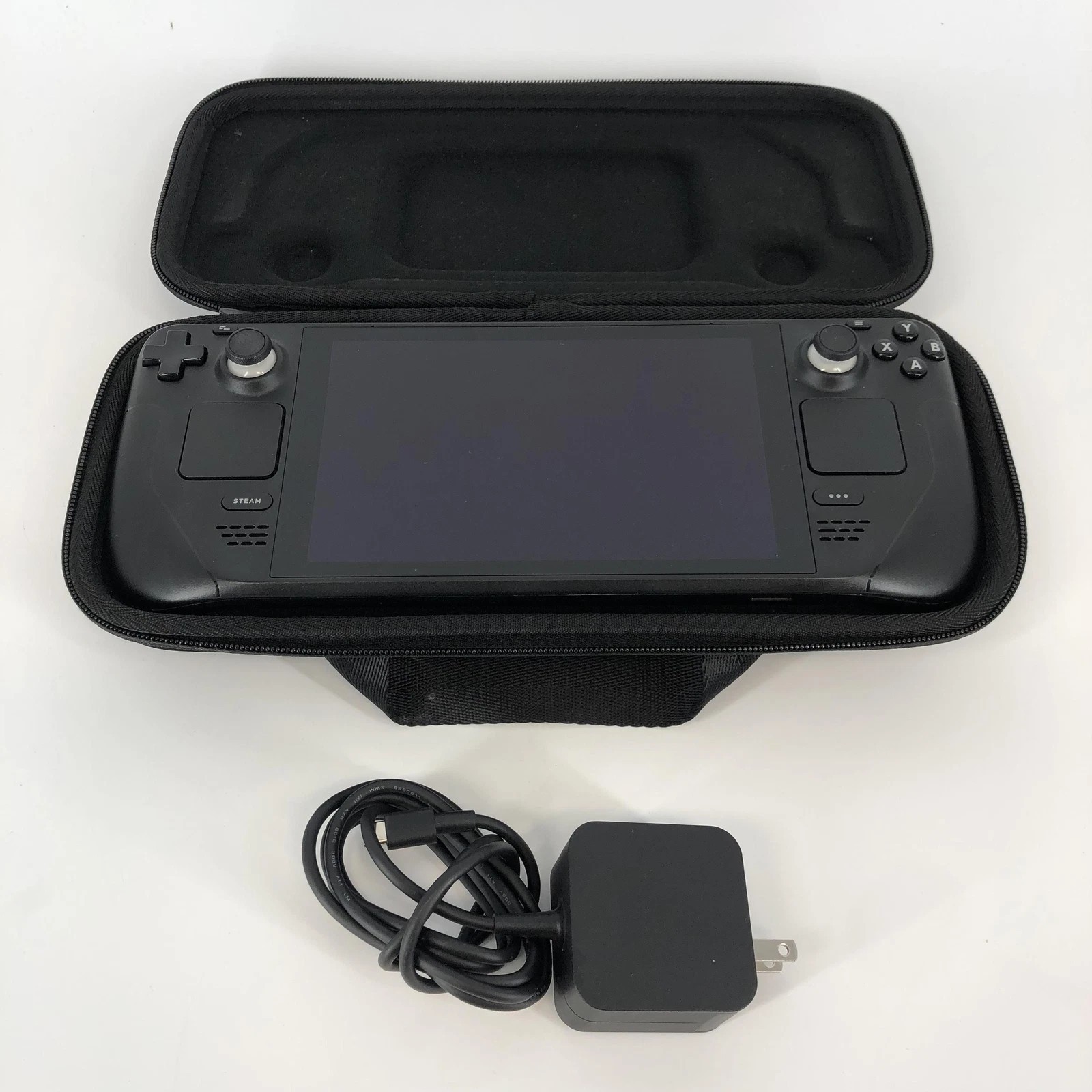 Valve Steam Deck Black 512GB – Excellent Condition w/ Case + Charger
