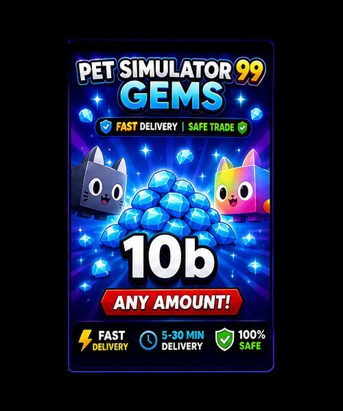 Pet Simulator 99 Gems ⚡ Fast Delivery ⚡ 1B | 10B | 50B | 100B | PS99
