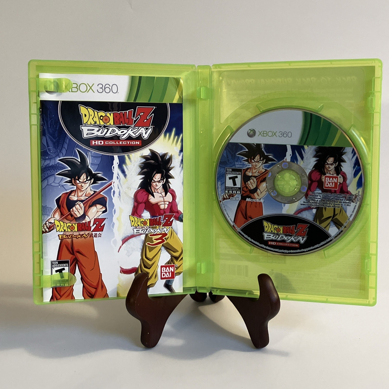 Dragon Ball Z: Budokai HD Collection (Xbox 360,2012) CIB w/ Manual Bandai Tested
