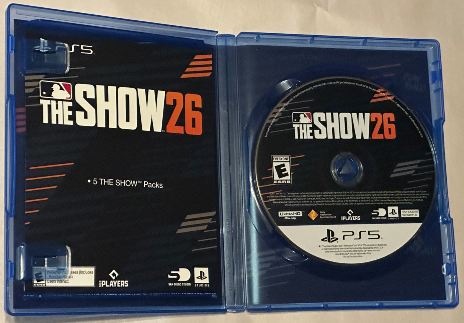 MLB The Show 26 (Sony PlayStation 5 PS5) *Complete & Tested*