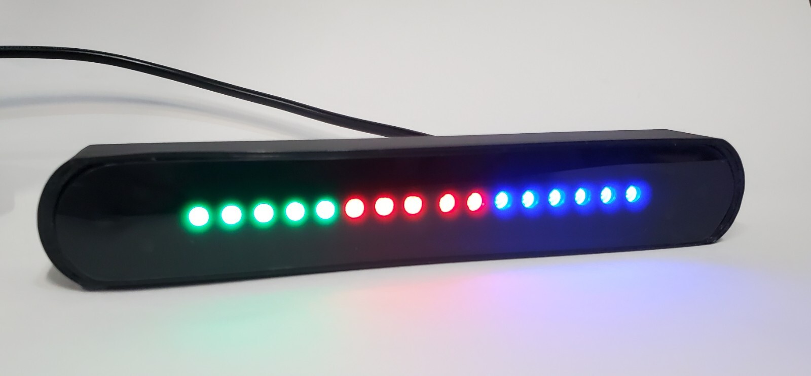 Sim Racing Pc 22 rgb led rpm bar , spotter, flags , etc