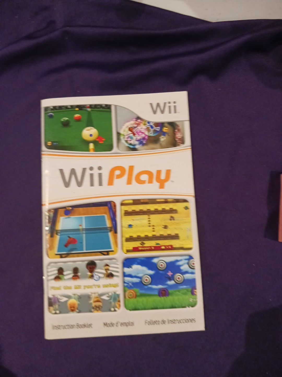 Wii Play Wii / Manual
