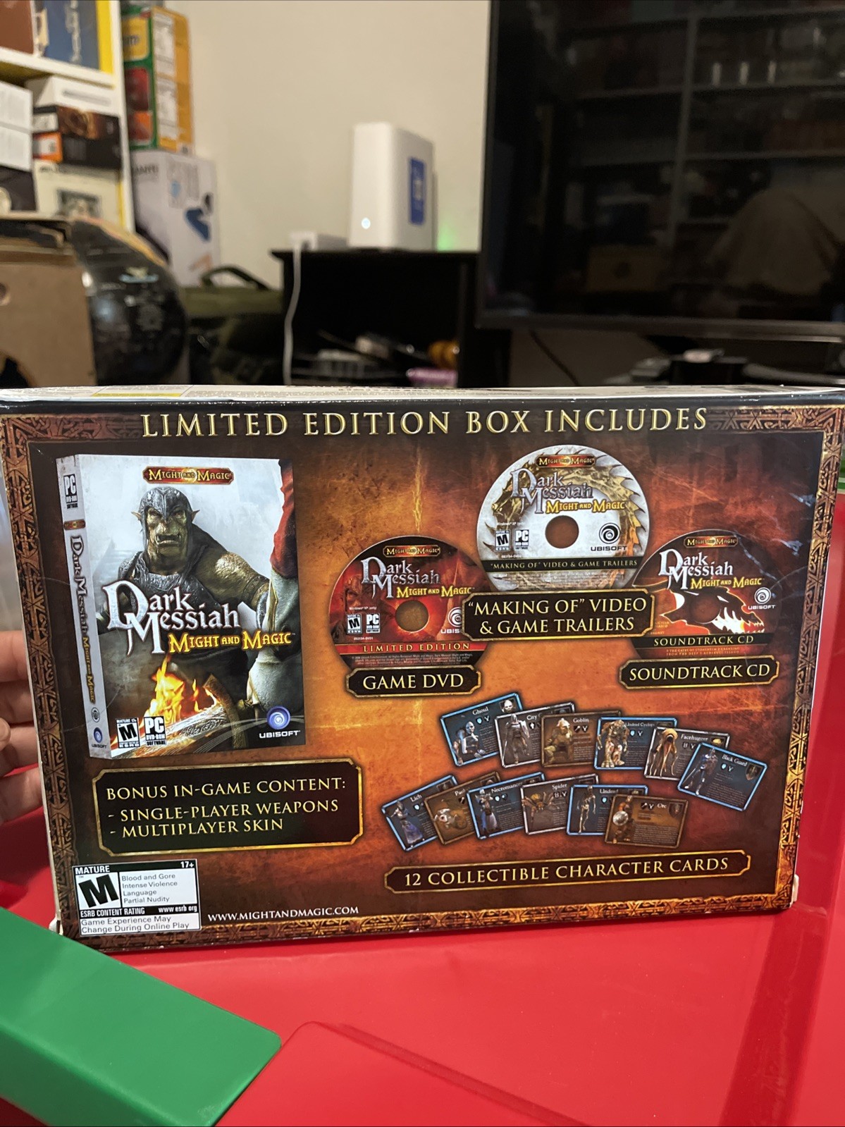 Brand New Might and Magic Dark Messiah Limited Edition Big Box Sealed PC 2006