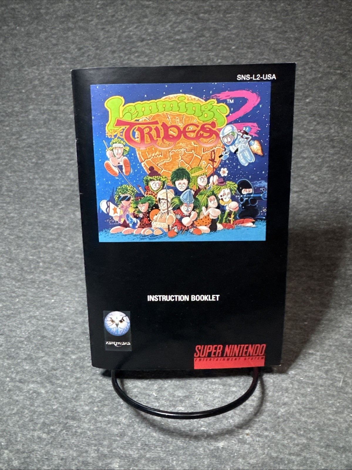 Lemmings 2: The Tribes Super Nintendo Entertainment System SNES No Game 10