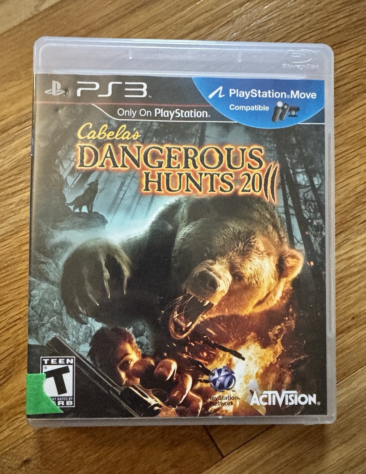 Cabela’s Dangerous Hunts 2011 (PlayStation 3, 2010). CIB w/ 3D Glasses. Tested