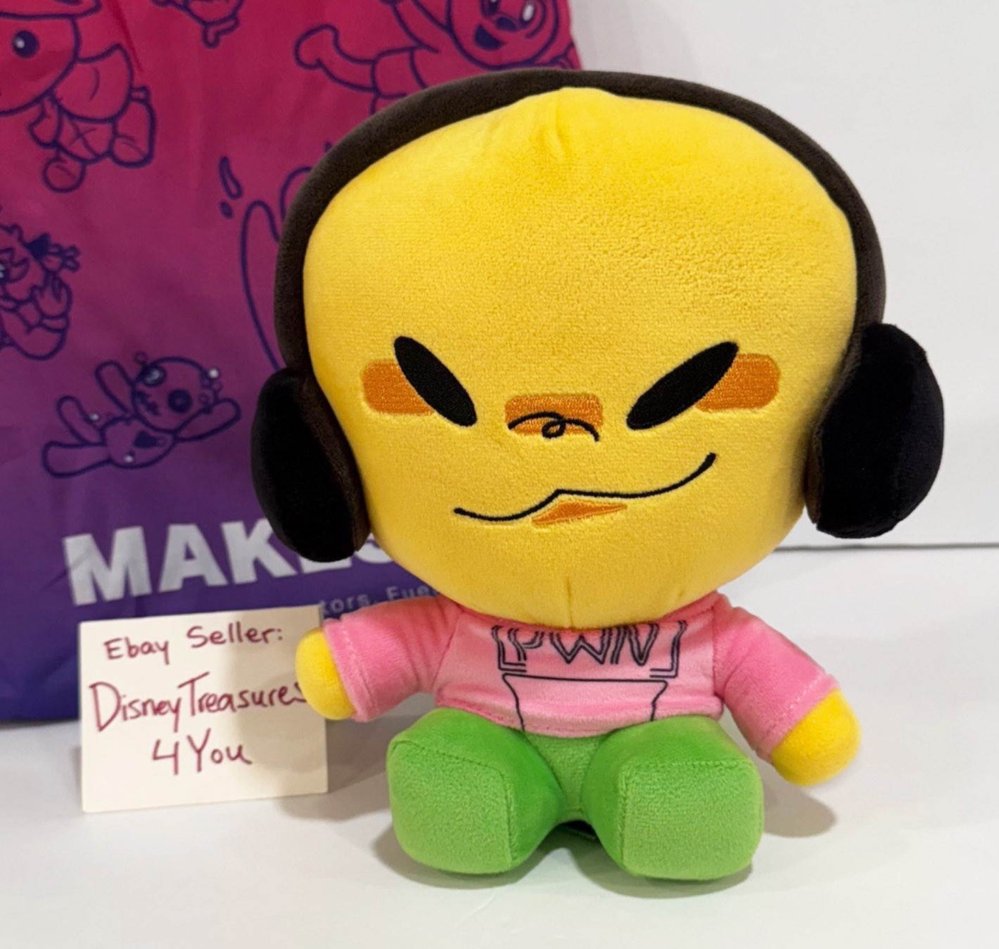 Makeship Andrew By ThatCactusMan Plushie Plush Doll Bad Things Horror Video Game