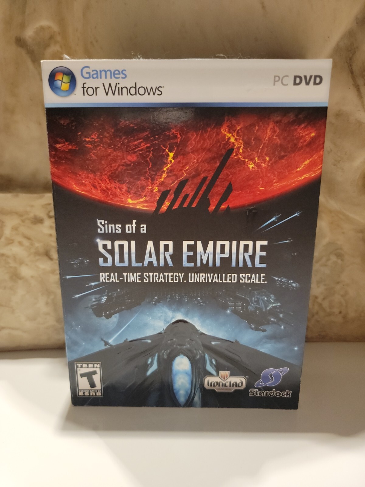 Sins of a Solar Empire Real Time Strategy RTS Ironclad PC 2008 Windows XP Vista