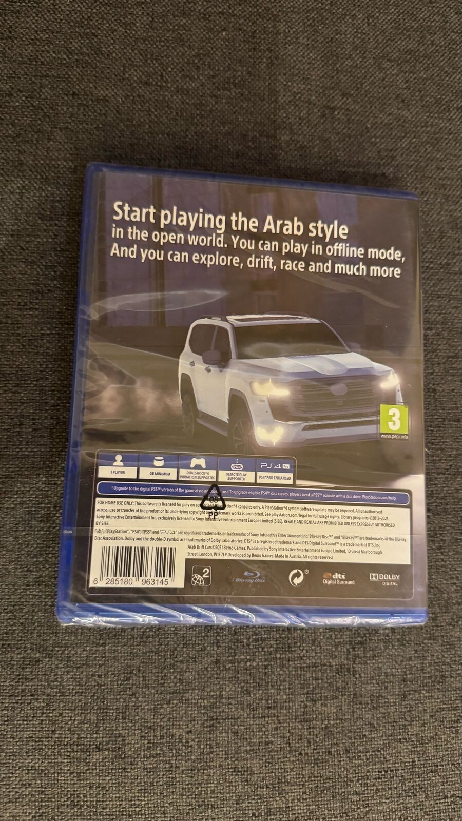 Arab Drift Cars I Sony PlayStation 4 – Sealed – NEW