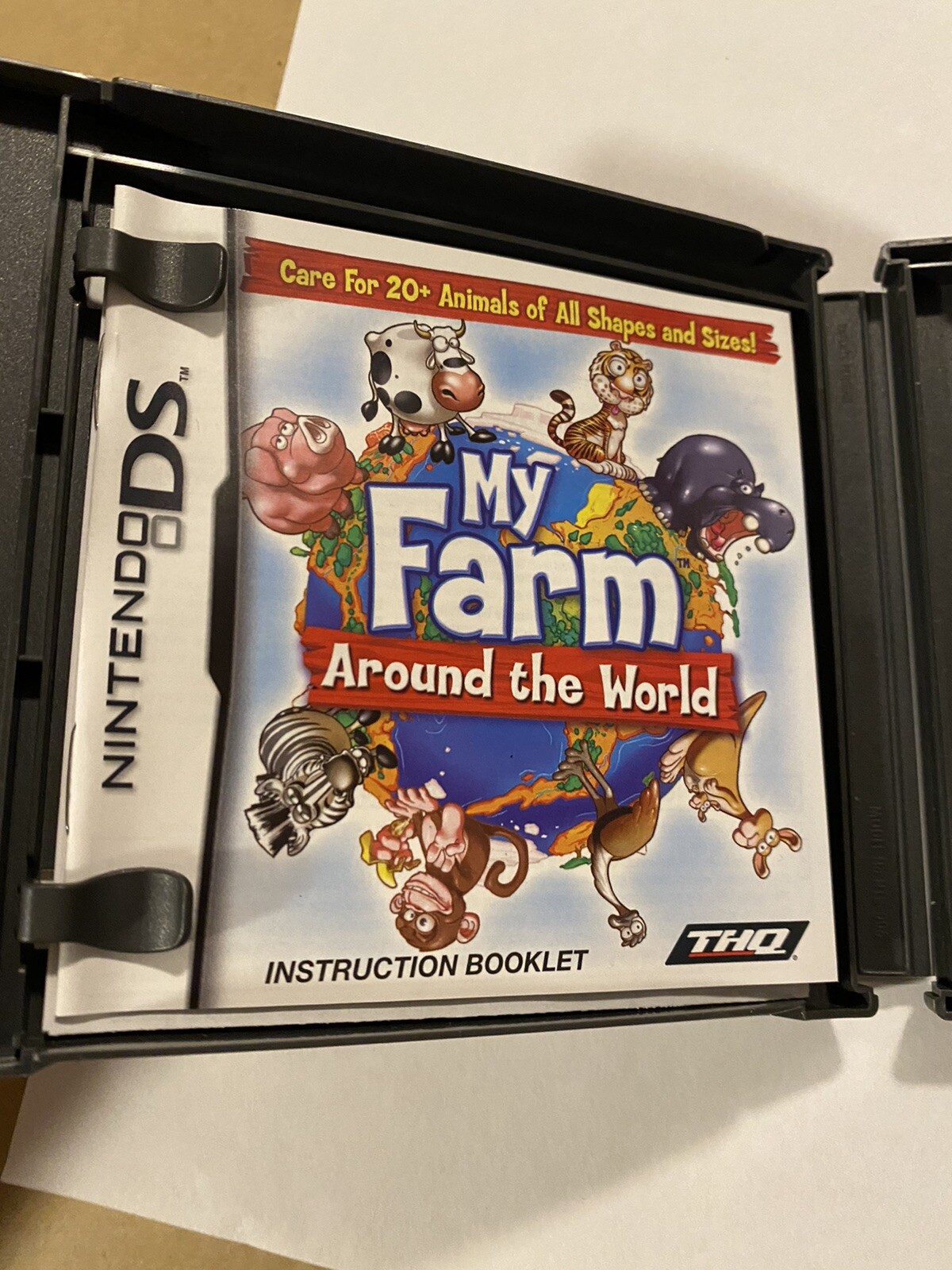 My Farm Around the World (Nintendo DS, 2009) CiB Mint Condition Clean/Tested****