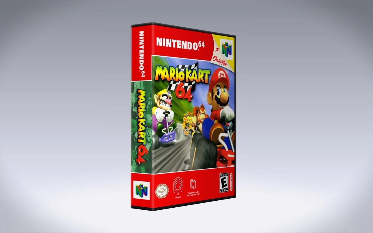 Mario Kart 64 – Nintendo 64 N64 Custom Case *NO GAME*