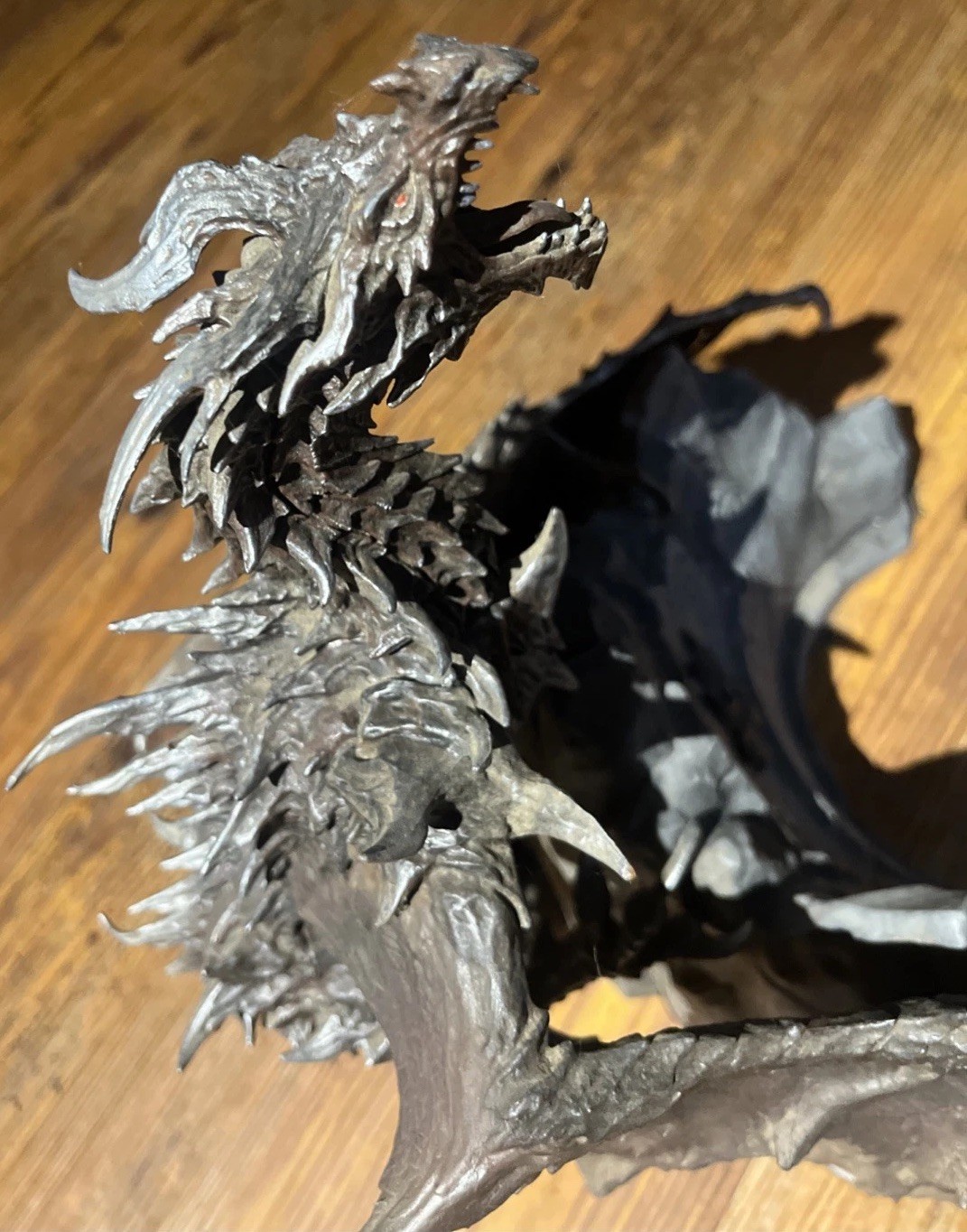 Authentic Skyrim Collector’s Edition Alduin Dragon Figure w/ Base