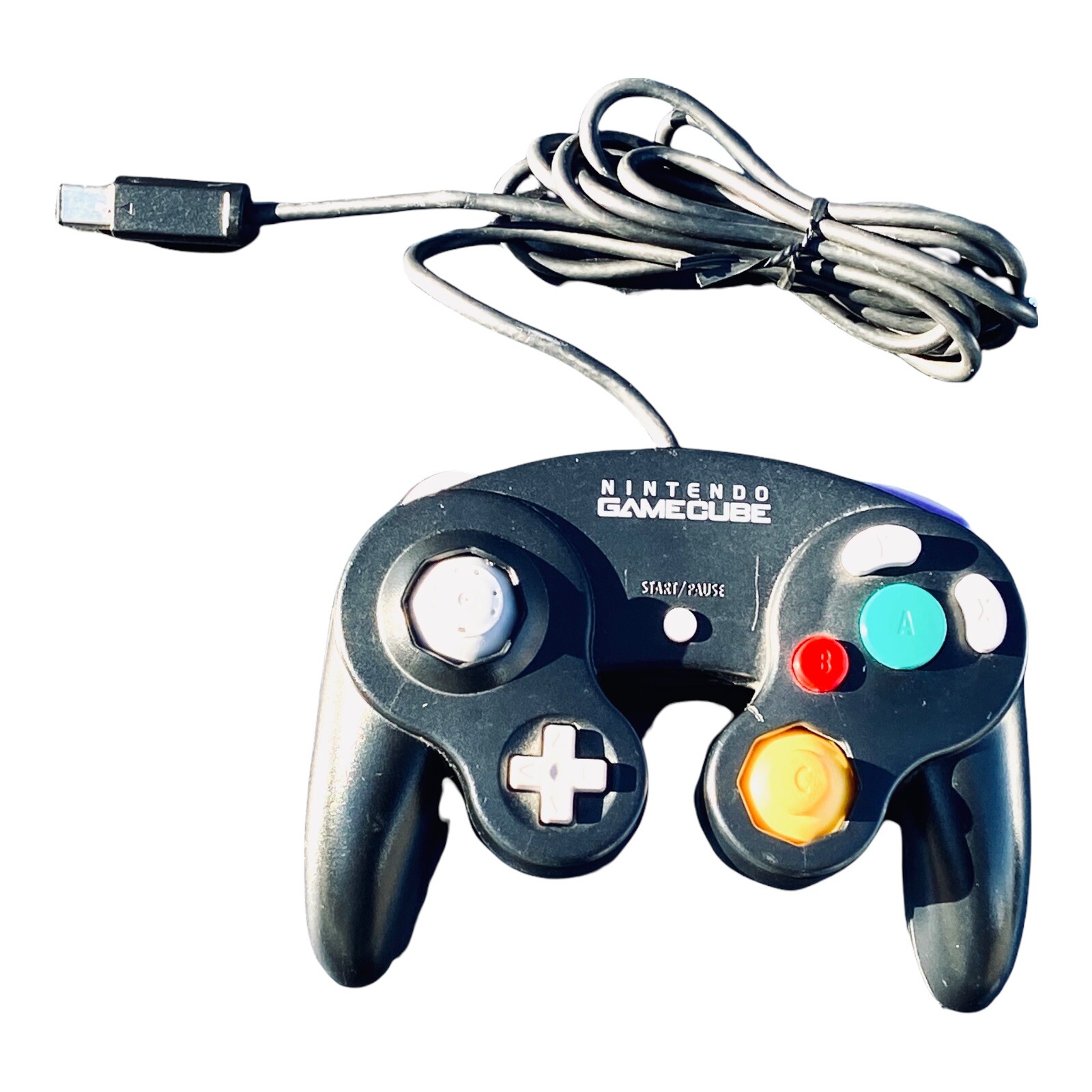 Official Nintendo Jet Black GameCube Game Controller