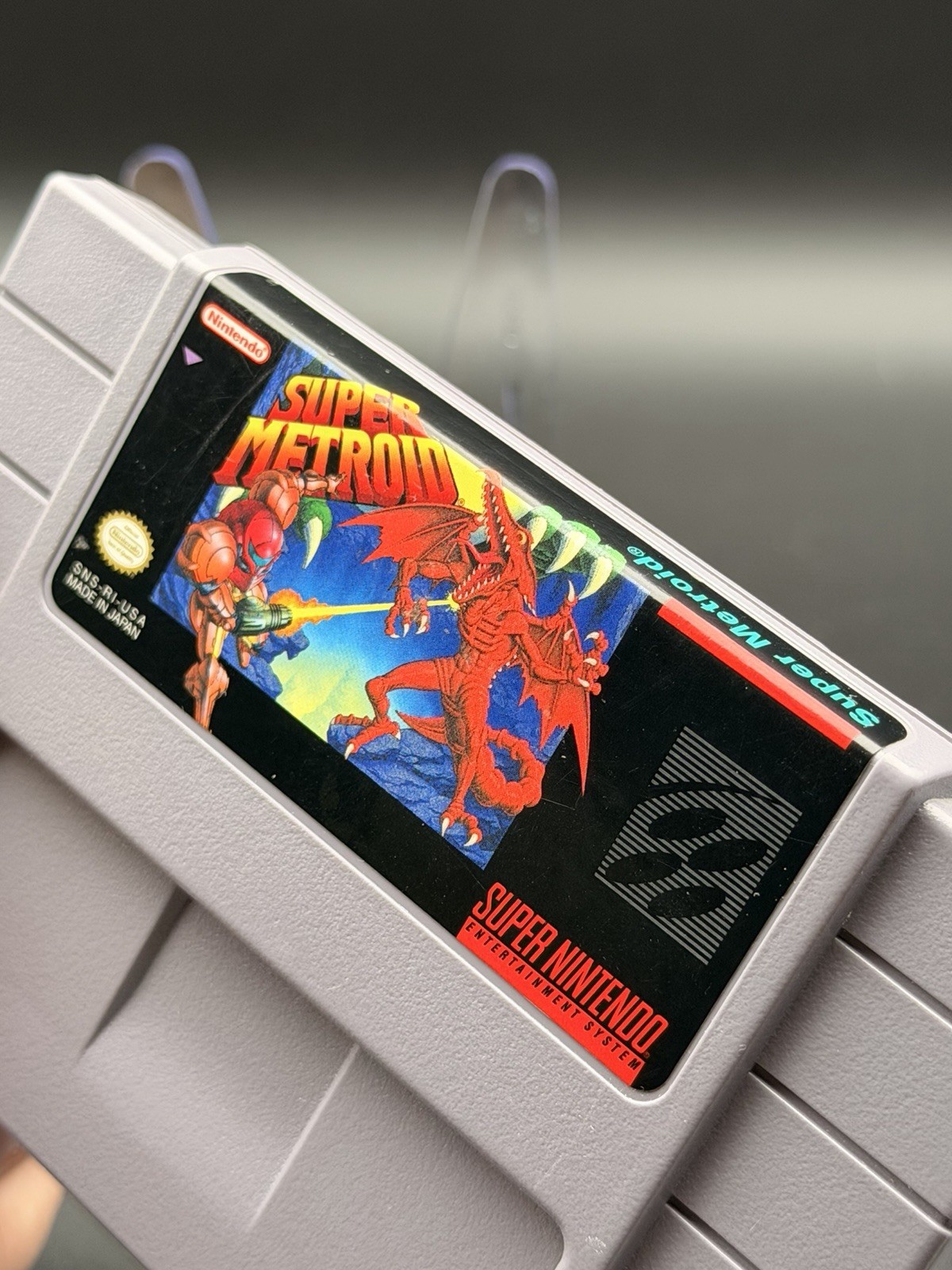 Super Metroid For Display Only-Super Nintendo SNES Complete In Box CIB