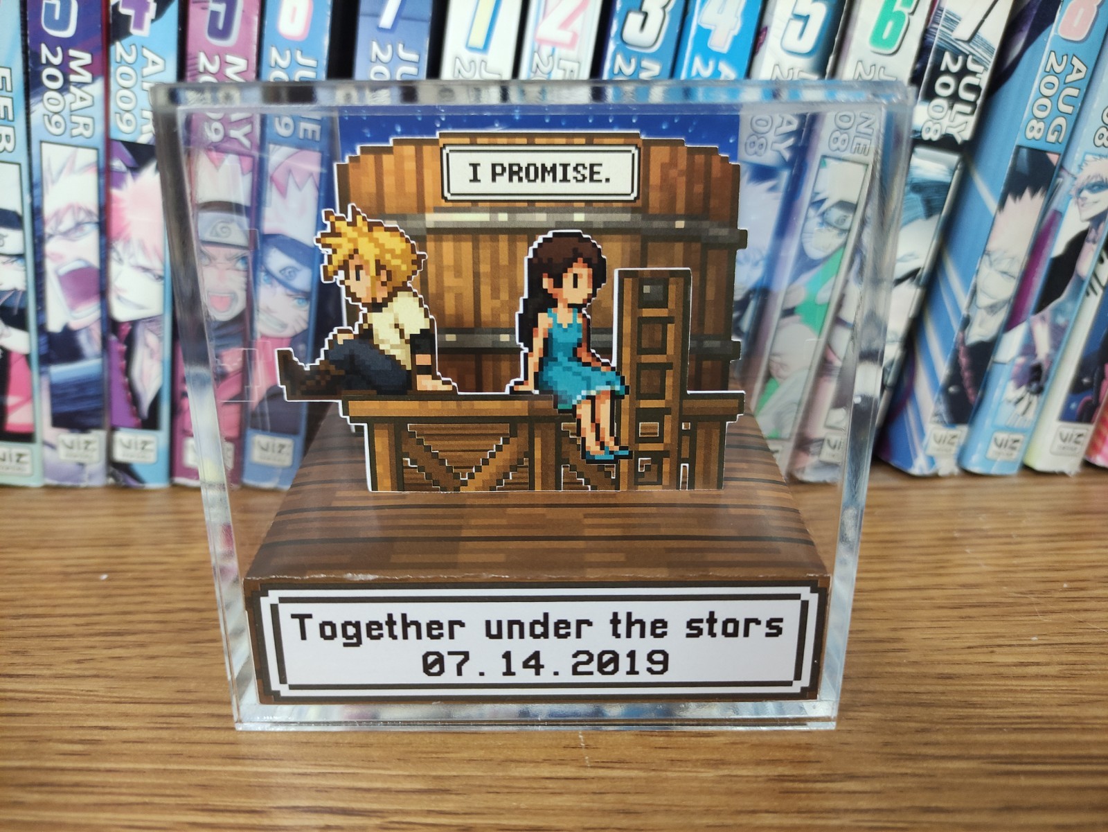 Final Fantasy Cloud Tifa Anniversary CLOTI Diorama Cube – Water Tower Fan Art