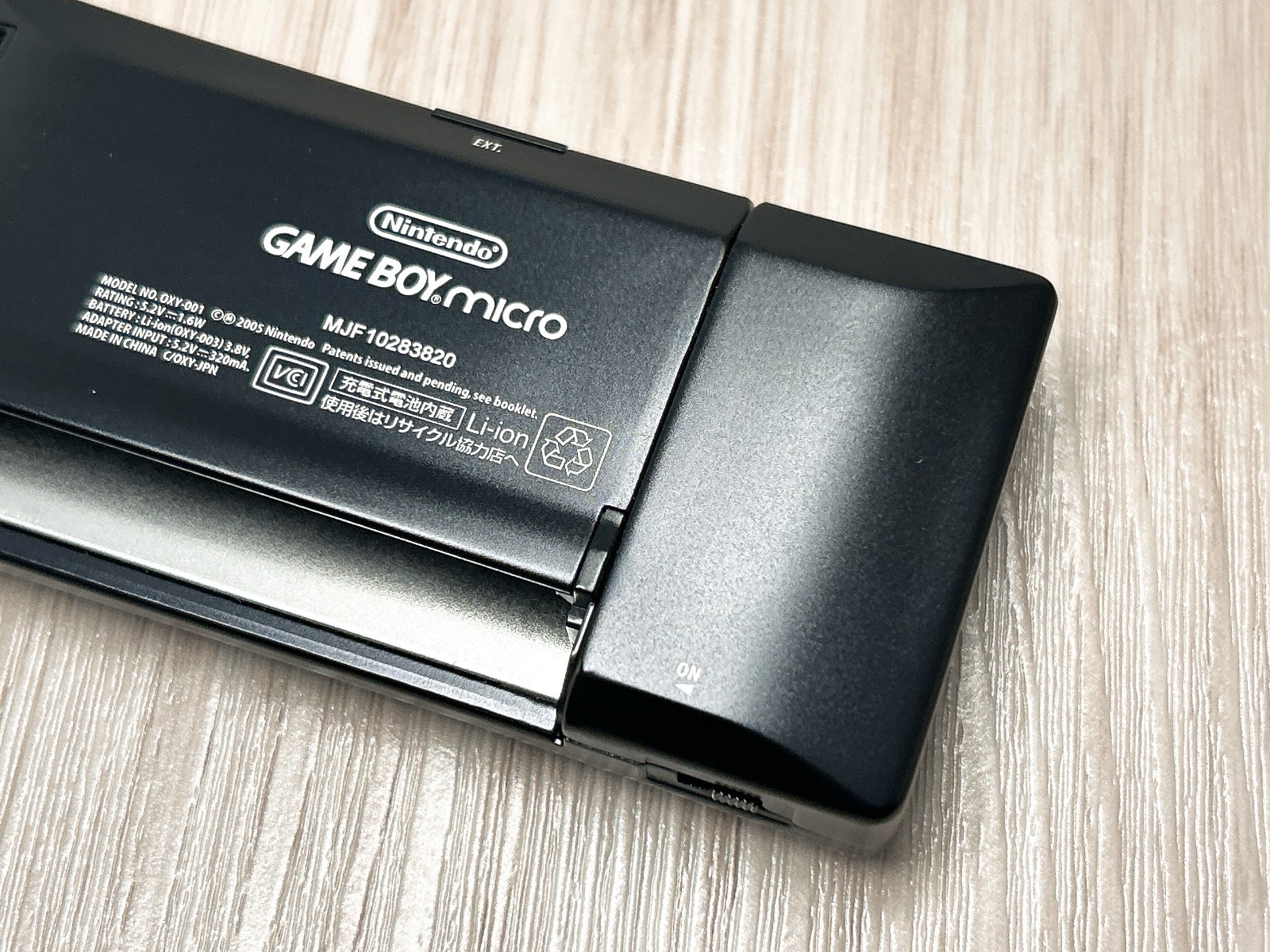 Nintendo GameBoy Micro Black Console Tested w/ Charger – Great