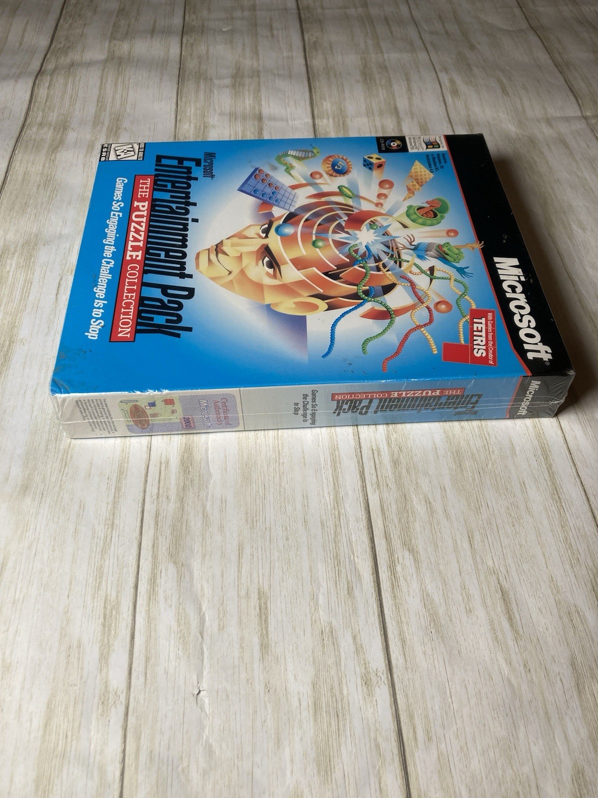 NEW SEALED – Microsoft Entertainment Pack: The Puzzle Collection (PC, 1997) RARE