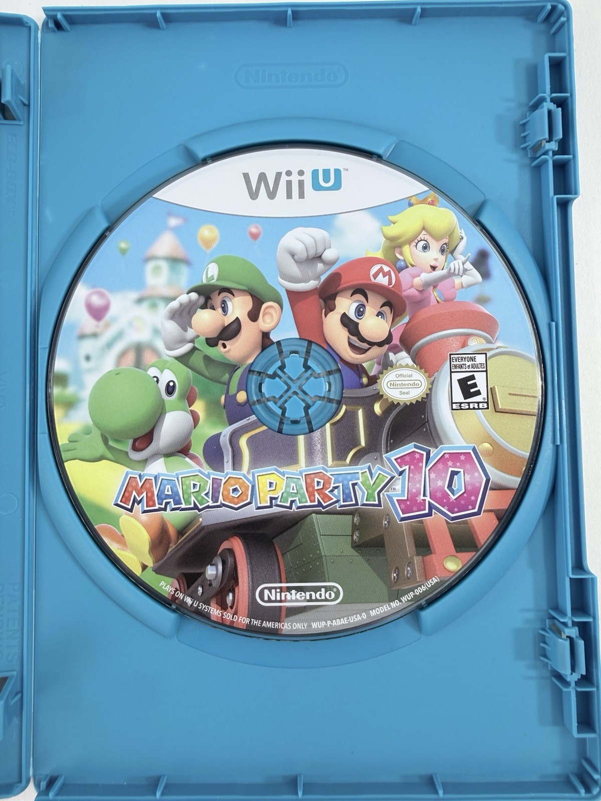 Mario Party 10 (Nintendo Wii U, 2015) Game Case Manual – Tested and Working