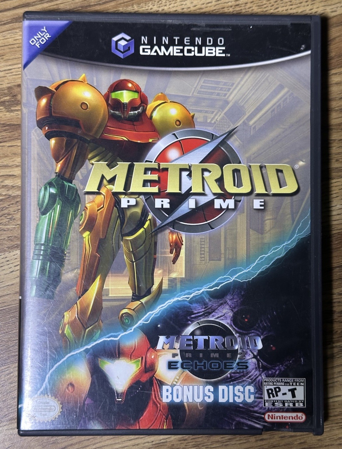 Nintendo GameCube Metroid Prime and Metroid Prime 2: Echoes Bonus Disc