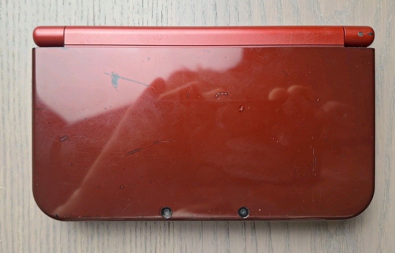New Nintendo 3DS XL Metallic Red Charger + 32GB SD Card | Region Free