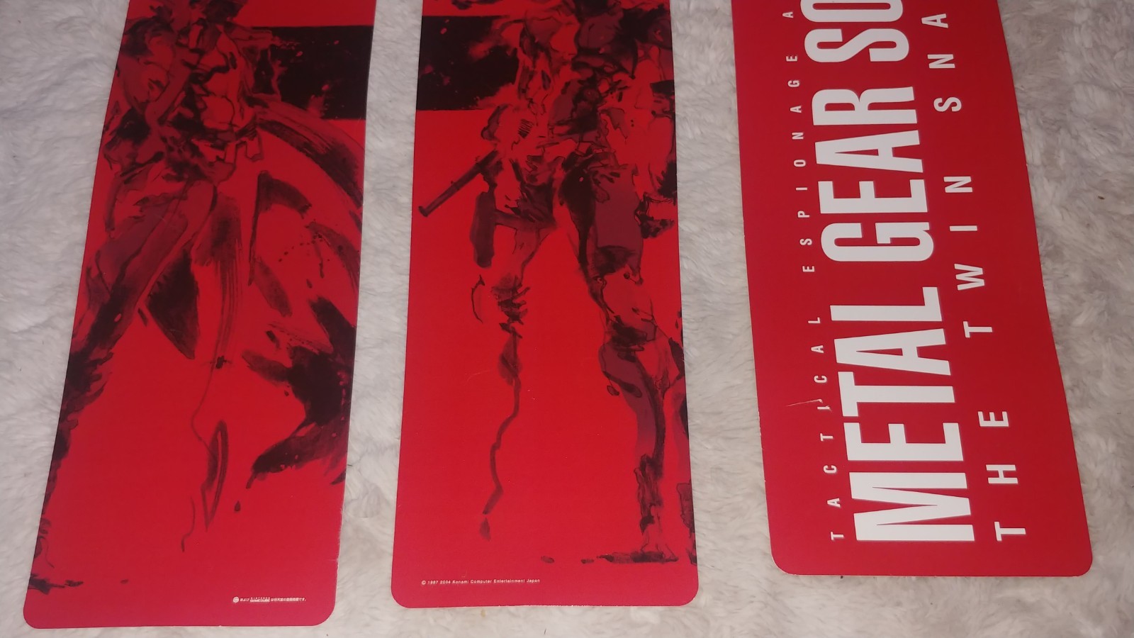Metal Gear Solid Twin Snakes Promotional Store Standee lot Nintendo GameCube NFR