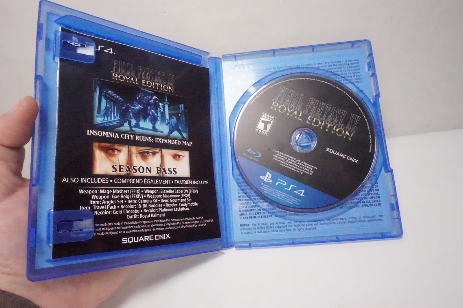 Final Fantasy XV: Royal Edition (Sony PlayStation 4, 2018) PS4 Tested & Working