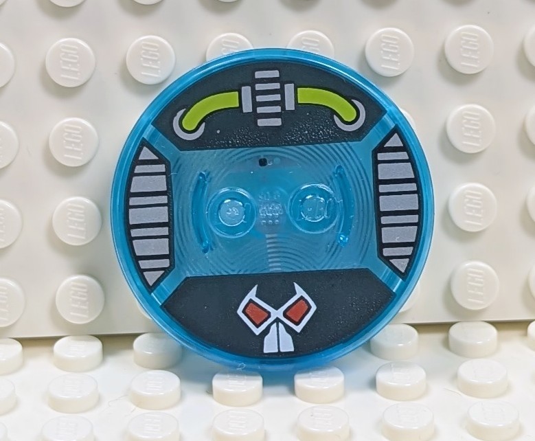 Genuine LEGO Dimensions Bane NFC Toy tag base from (LEGO DC Comics set #71240)