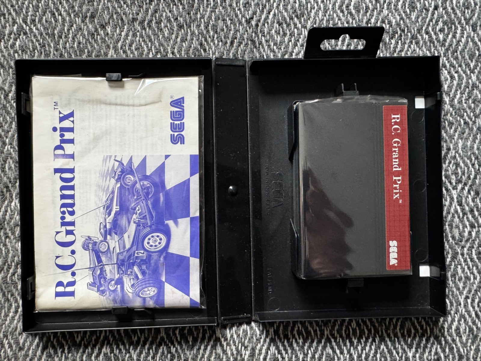 Master System R.C. Grand Prix Boxed & Complete PAL REGION FREE (Works in US)