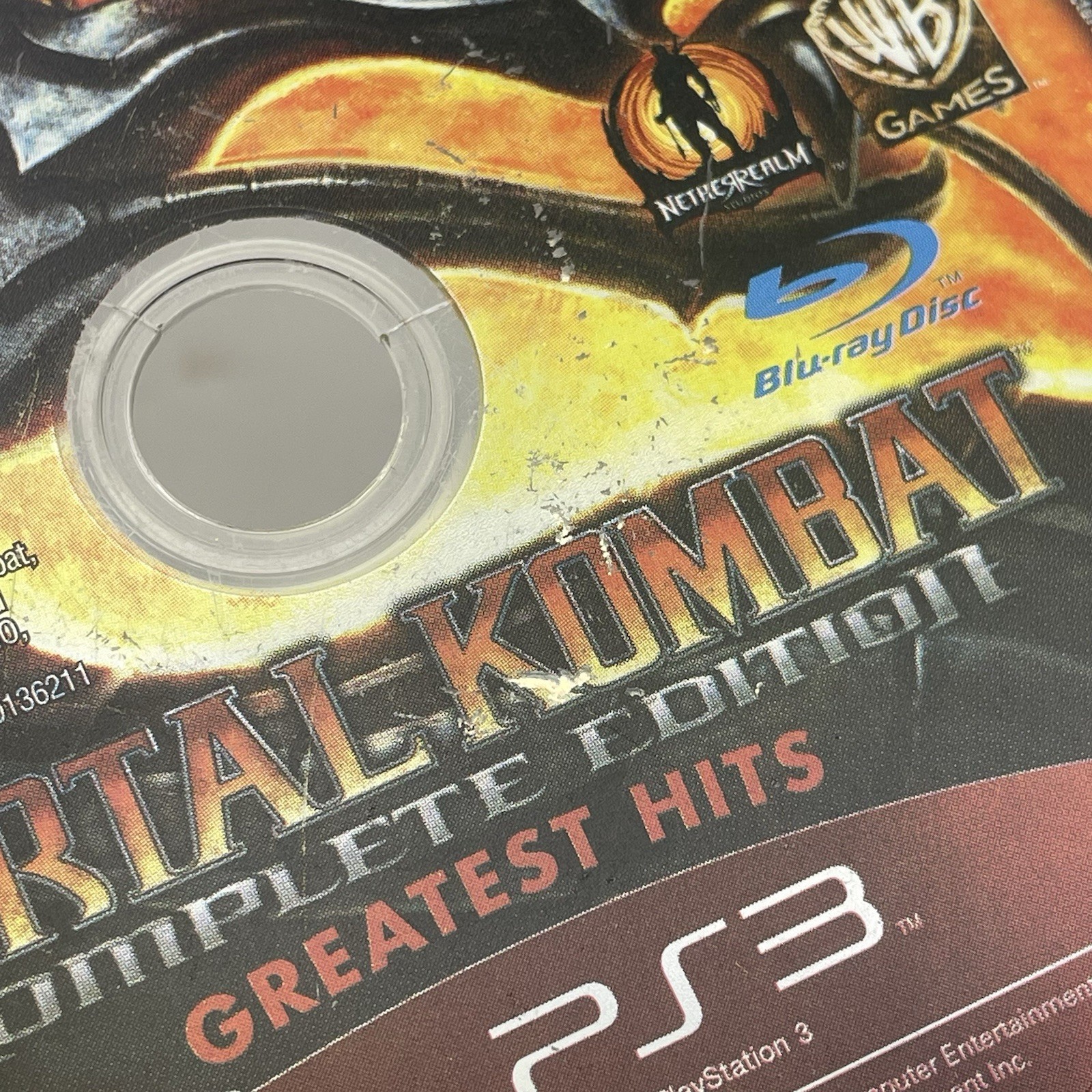 Mortal Kombat Komplete Edition – PS3 – Disc Only – Tested and Works – Acceptable