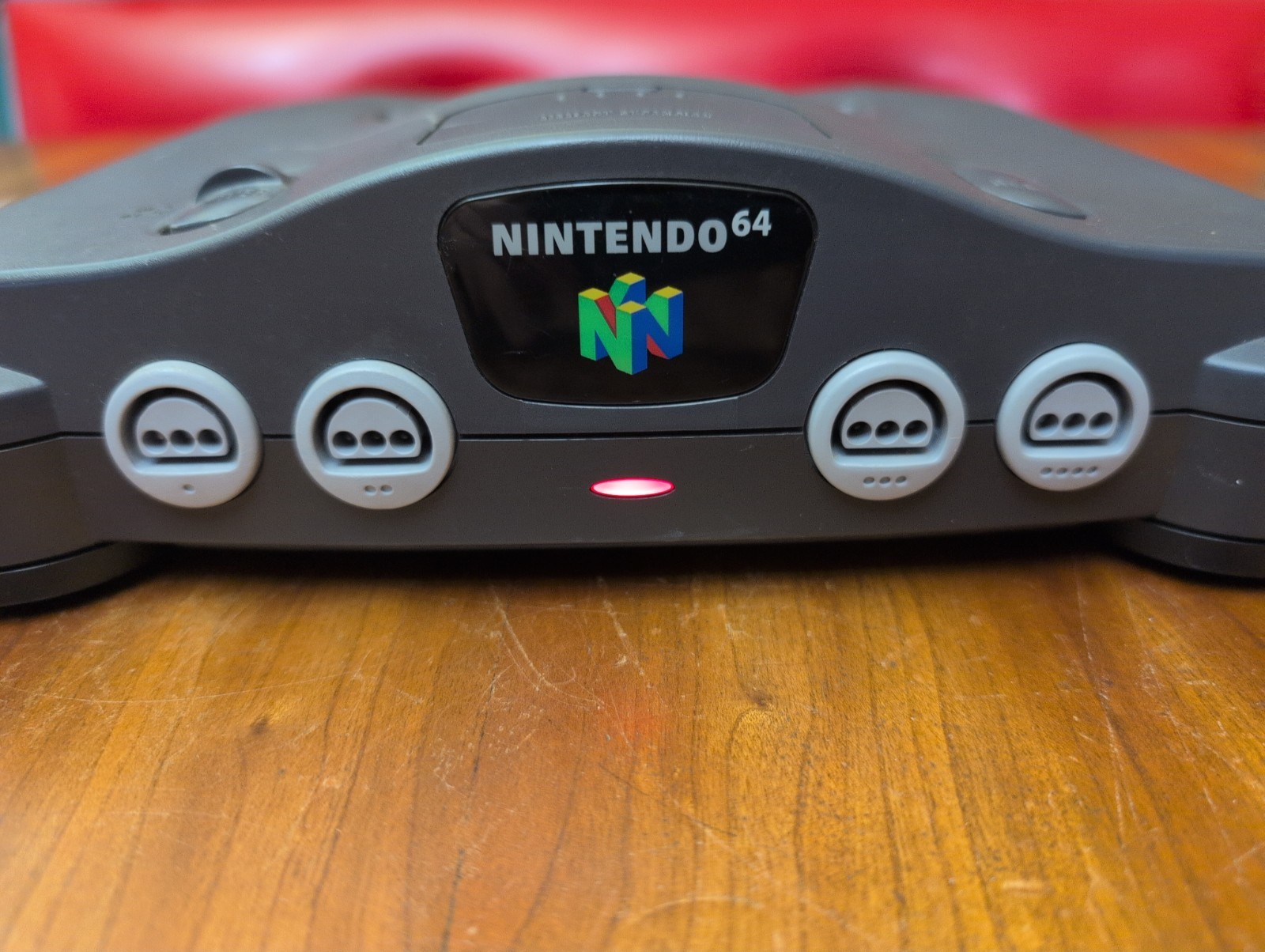 Nintendo 64 N64 Video Game Console w/Power Supply And Jumper Pak READ