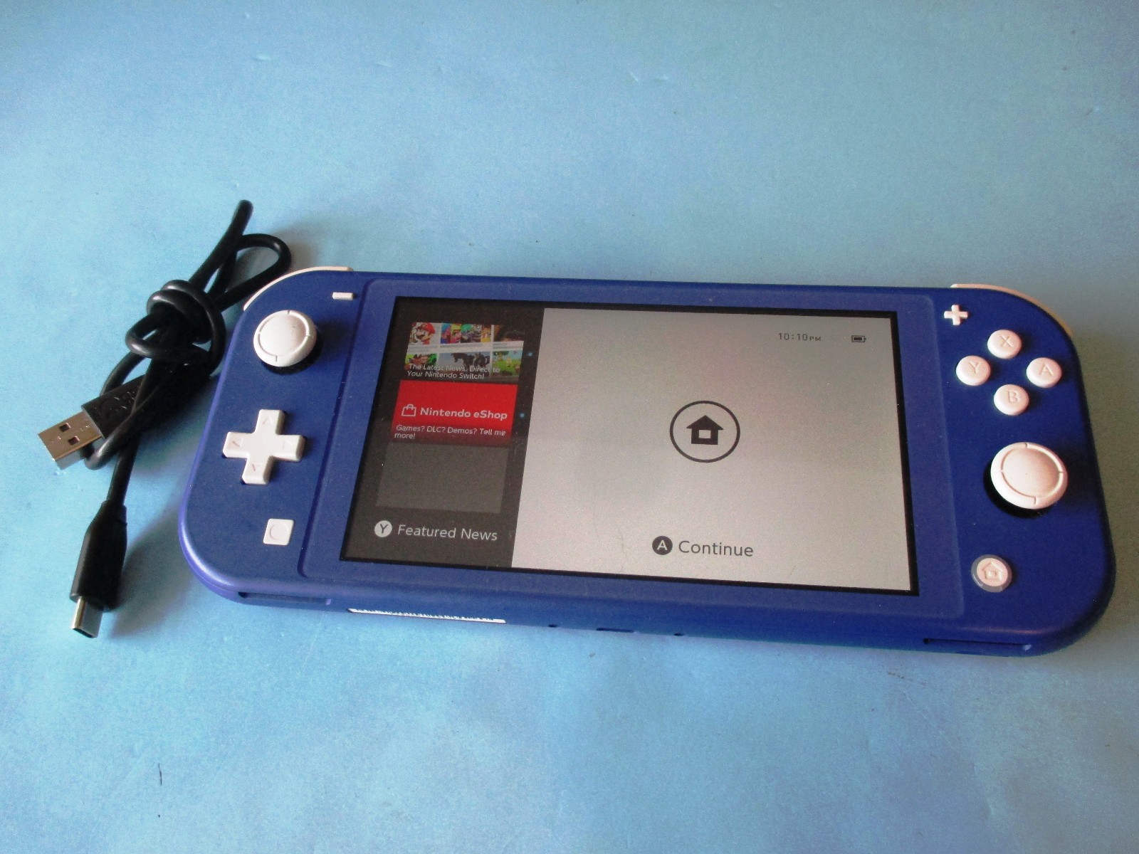 Nintendo Switch Lite System – Blue System w/Charger FREE Ship!